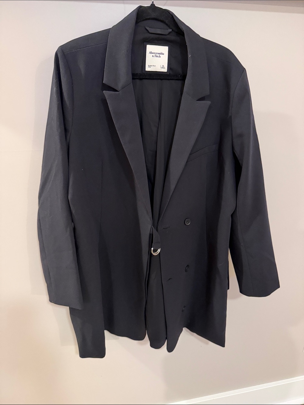 Abercrombie & Fitch Dark Black Sport Coat Blazer